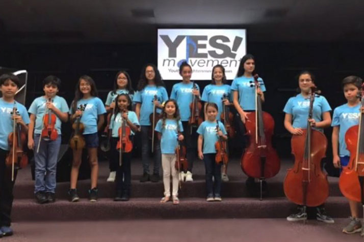 Orquesta de Yes Movement toma los espacios del Miami Cancer Institute